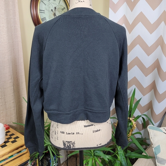 Witchy Gray Crew Neck Sweater Size S/M - Picture 3 of 5